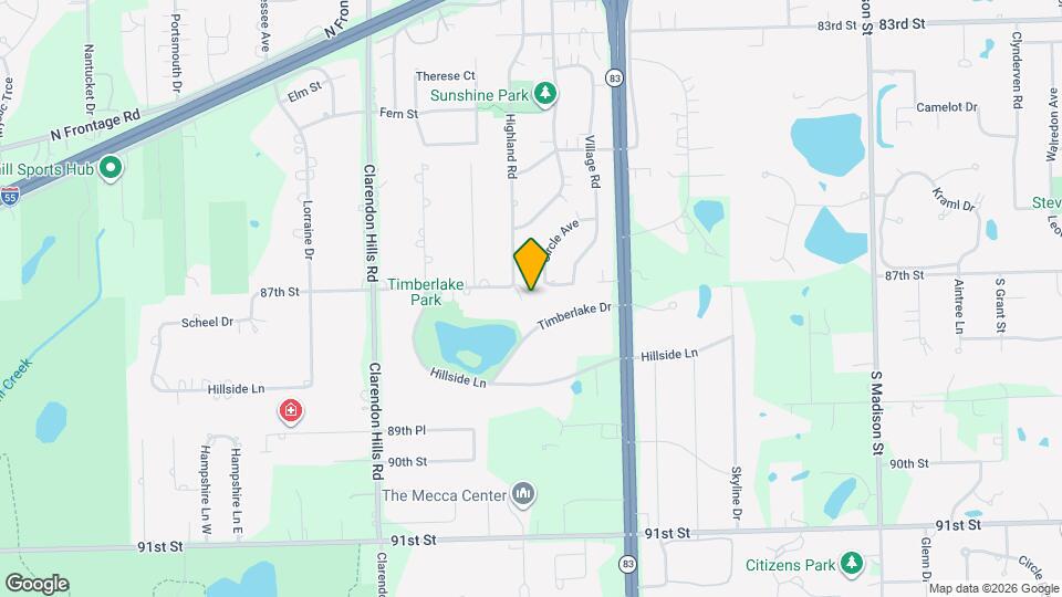 16W540 87th St, Unit 9-201 Map and Location Details