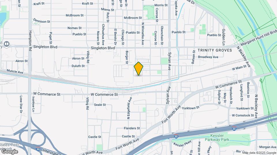 1112 Muncie Ave Map and Location Details