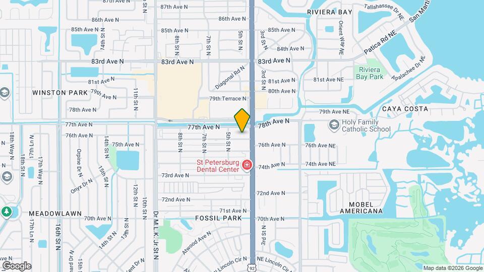 439 76th Ave N Mapa y Detalles de la Ubicación