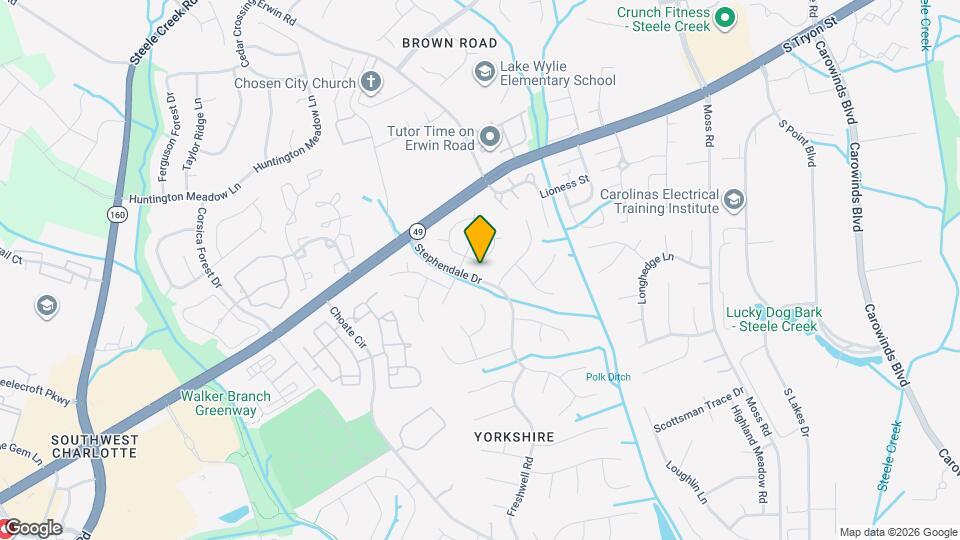 13312 Bolingbrook Ln Map and Location Details