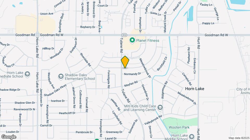 3145 Briarwood Dr Map and Location Details