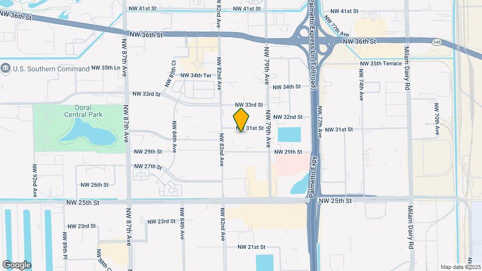 8401 NW 8th St Map and Location Details