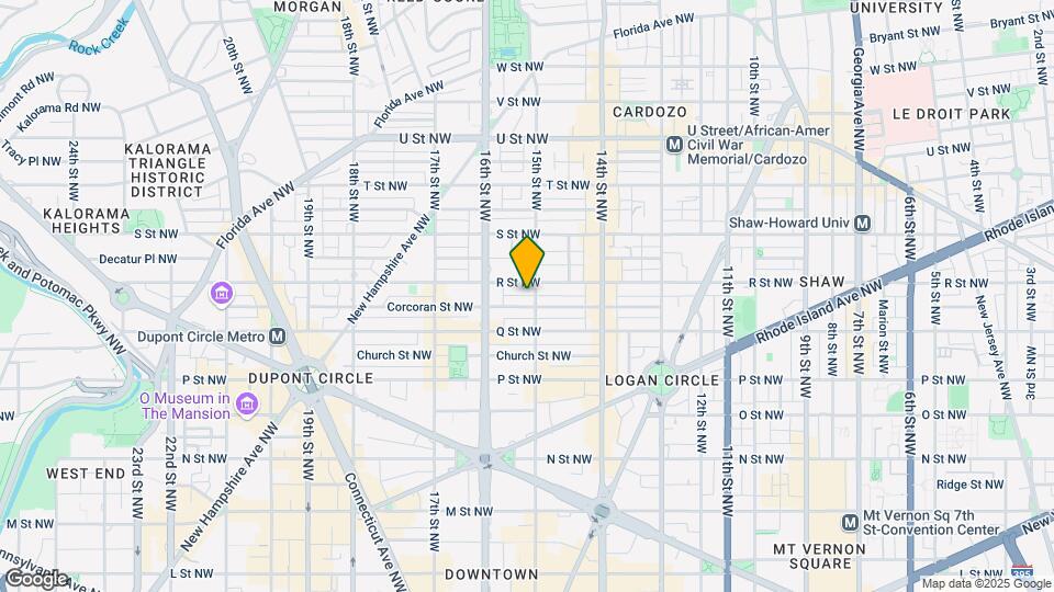 1628 15th St Nw Map and Location Details