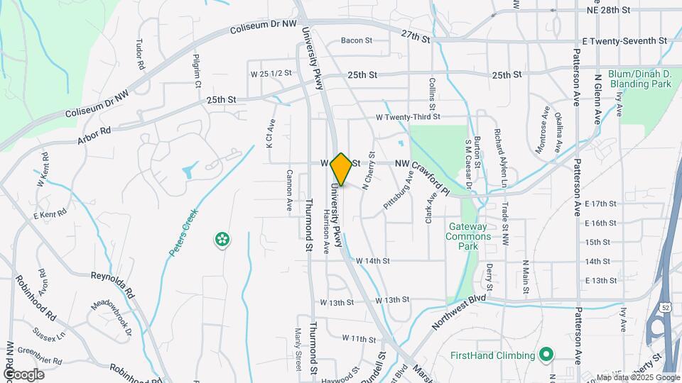 1704 Lincoln Ave Map and Location Details