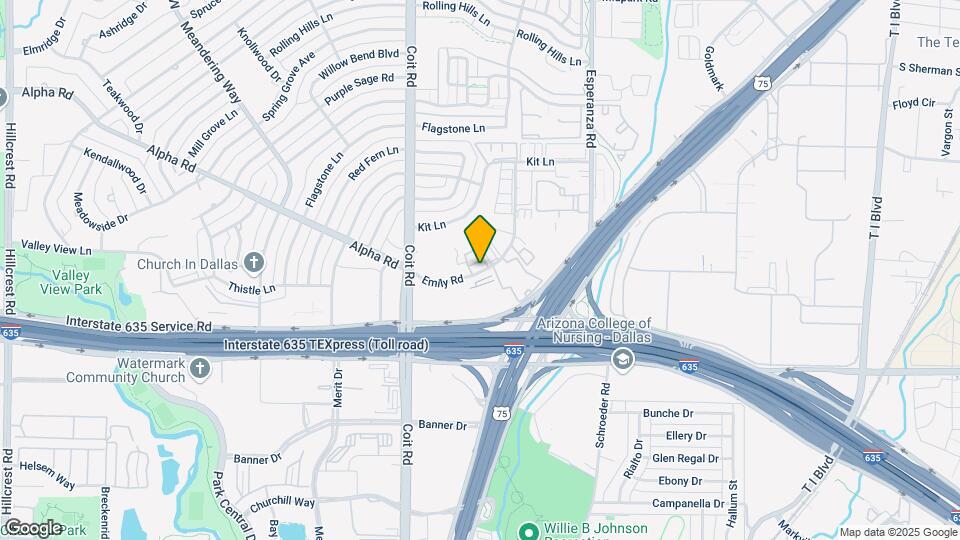 13215 Emily Rd Map and Location Details