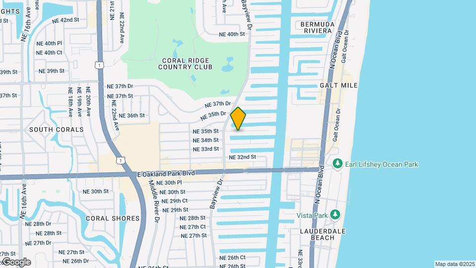 2824 NE 35th St Map and Location Details