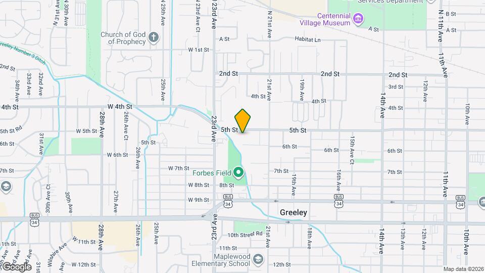 2130 5th Ave Map and Location Details