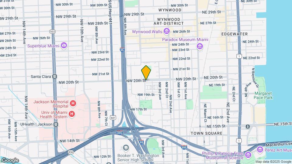 450 NW 20th St, Unit S6 Mapa y Detalles de la Ubicación