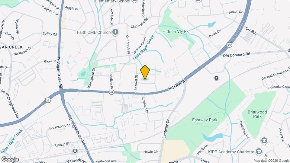 4933 Fitzgerald Ave Map and Location Details