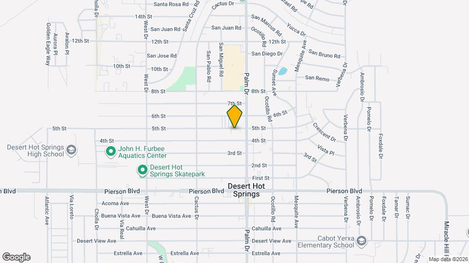 66445 5th St Map and Location Details