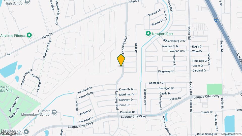 1101 Landing Blvd Map and Location Details