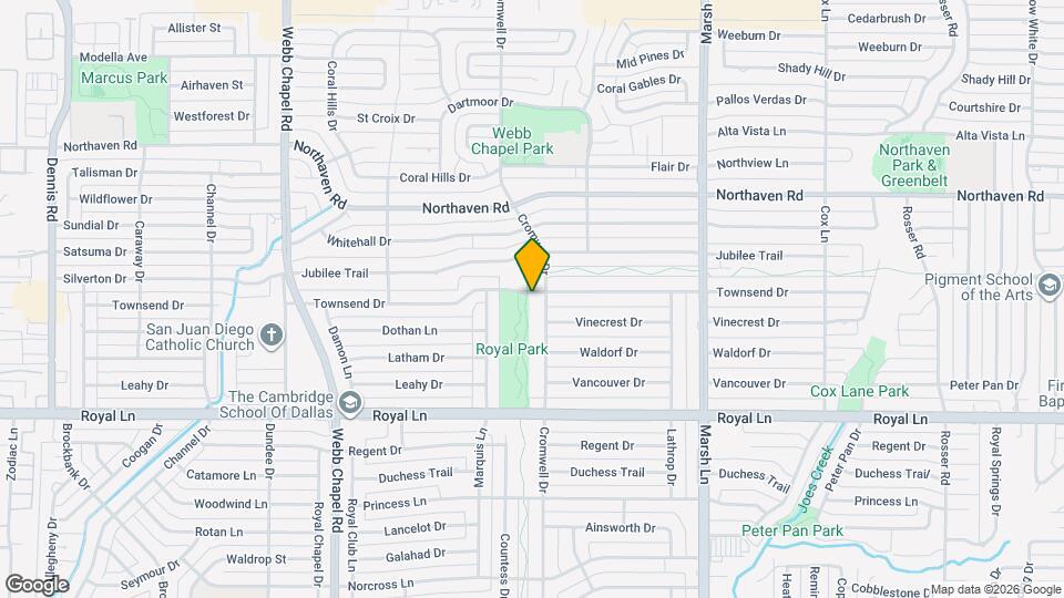 3468 Townsend Dr Map and Location Details