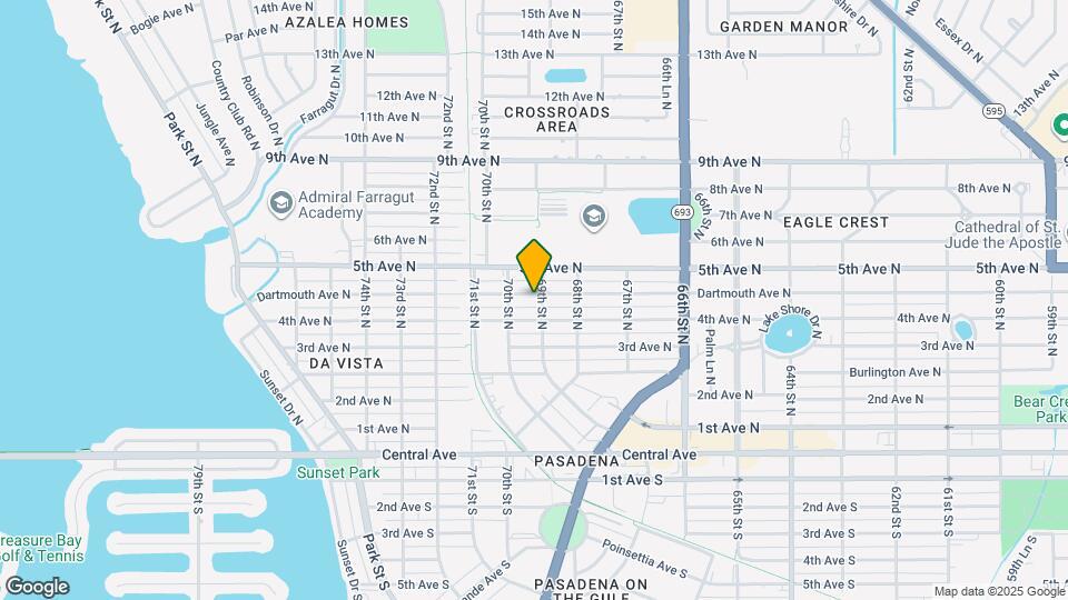 6910 Dartmouth Ave N Map and Location Details