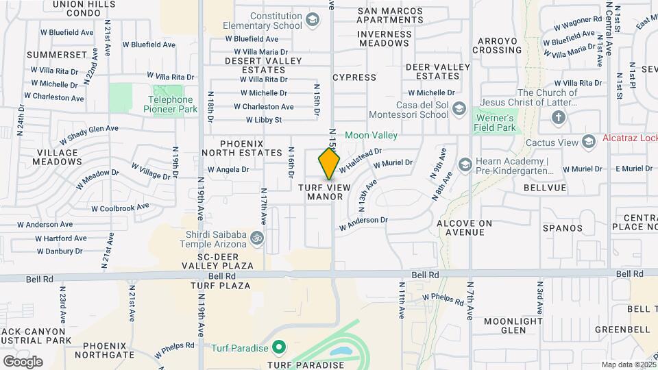 1502 W Helena Dr Map and Location Details