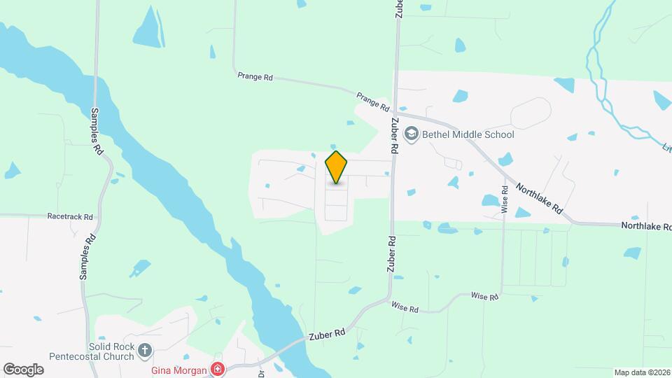 6205 Milsap Dr Map and Location Details