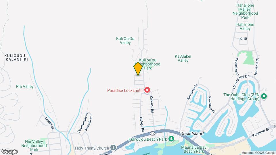 466 Kahinu St, Unit B Mapa y Detalles de la Ubicación