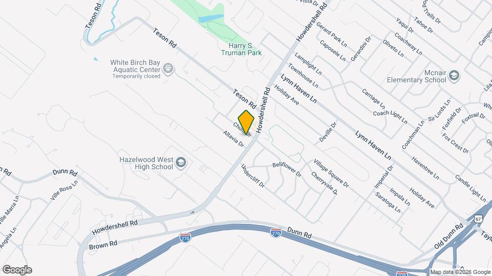 906 Chula Dr Map and Location Details