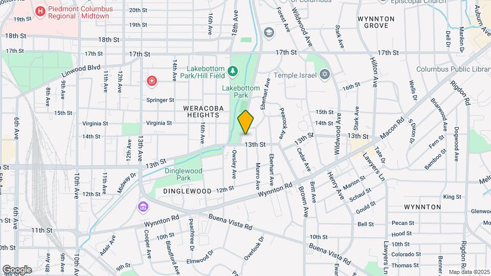 1909 13th St Map and Location Details