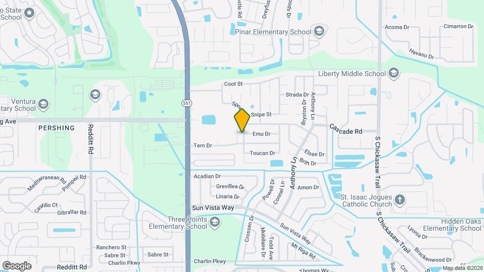 4058 Spoonbill Ave Map and Location Details