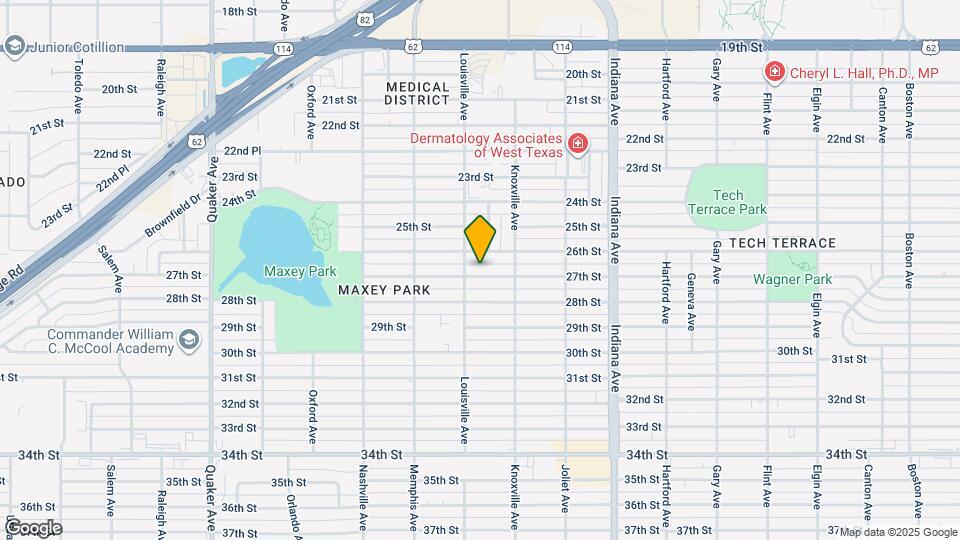 3614 27th St Map and Location Details