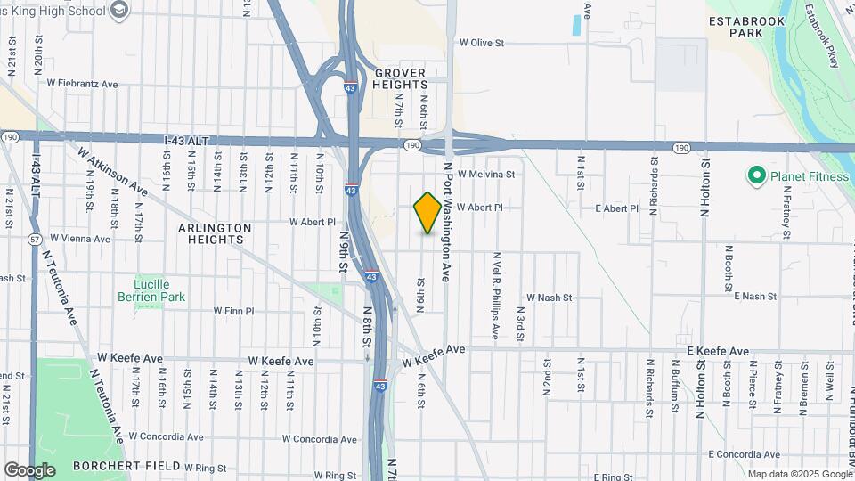 3810 N 6th St Map and Location Details