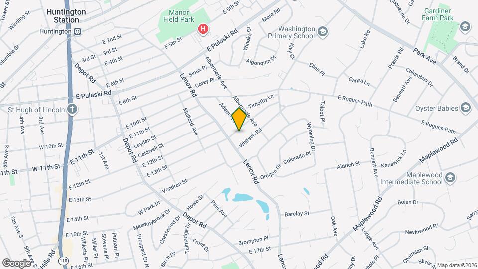 6 Fairfields Ln Map and Location Details