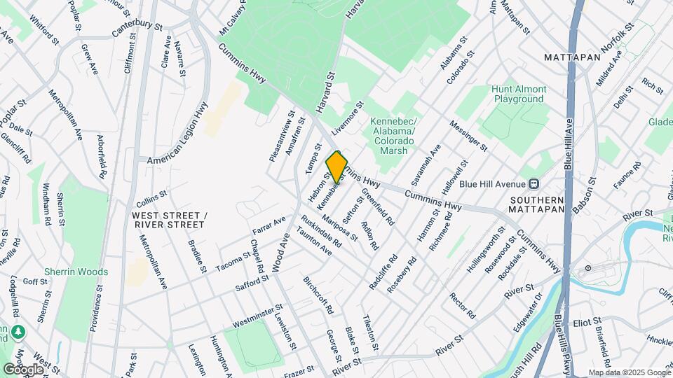 234 Kennebec St Map and Location Details