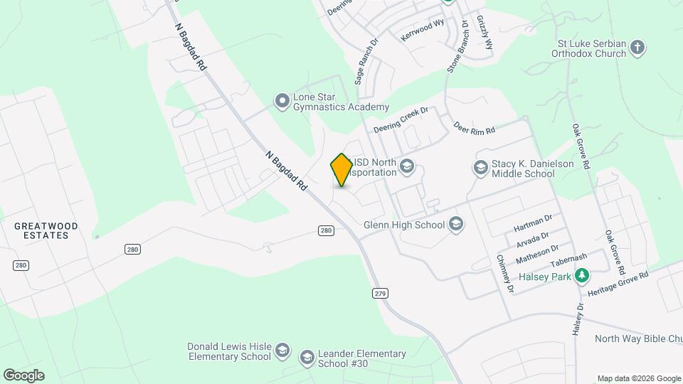 2317 Calvert Dr Map and Location Details