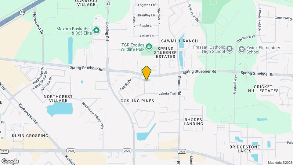21810 Dimmett Way Map and Location Details