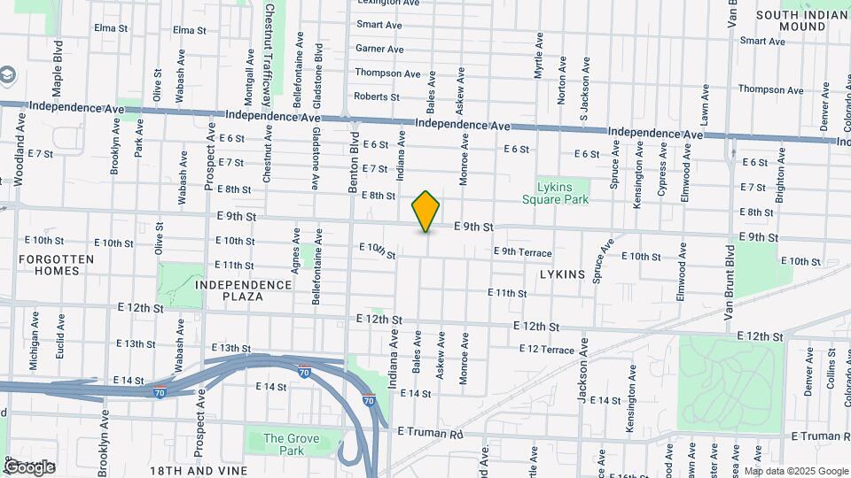 912 Bales Ave Map and Location Details