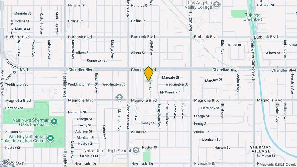 5305 Allott Ave Map and Location Details
