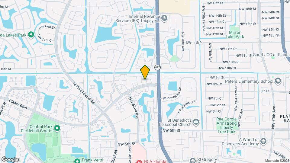 833 NW 81st Ave Mapa y Detalles de la Ubicación