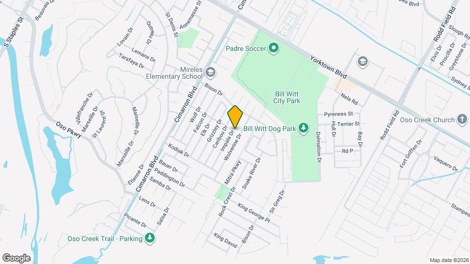 7818 Impala Dr Map and Location Details