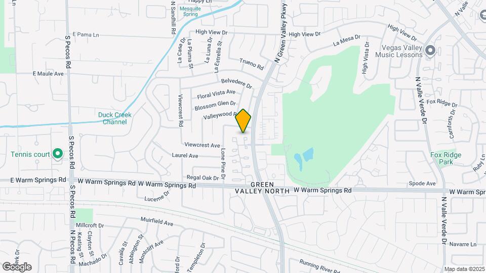 3115 La Mancha Way Map and Location Details