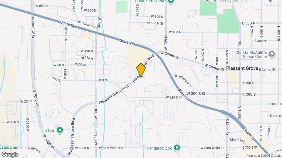 165 S Pleasant Grove Blvd Map and Location Details