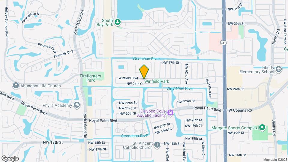 6550 Winfield Blvd Map and Location Details
