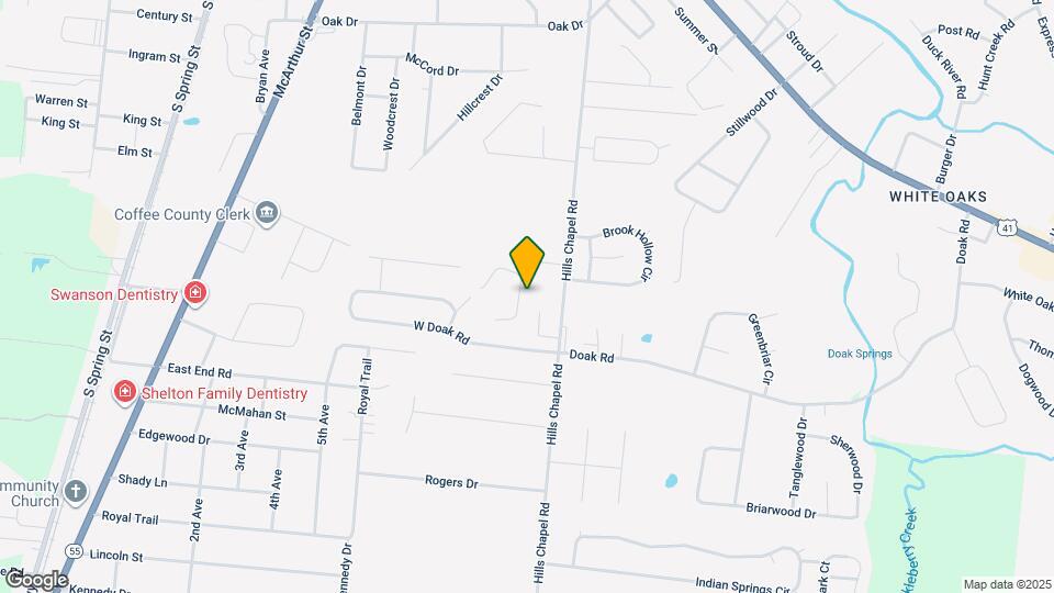 159 Fox Creek Ct Map and Location Details