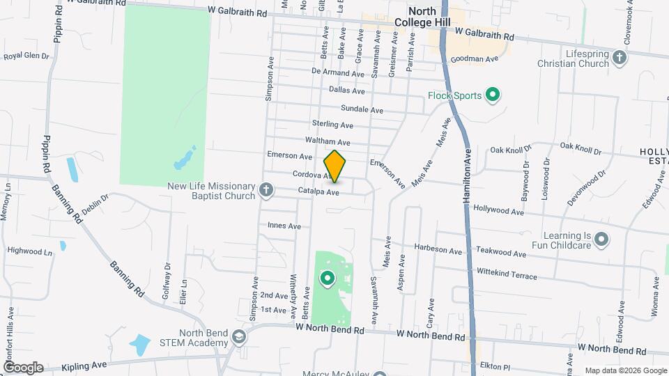 1826 Catalpa Ave Mapa y Detalles de la Ubicación