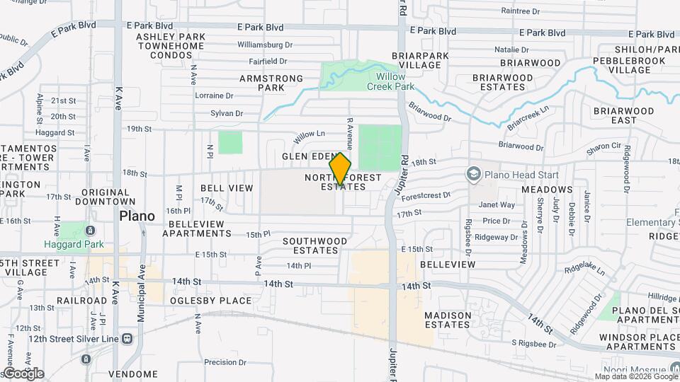 1725 R Avenue Mapa y Detalles de la Ubicación