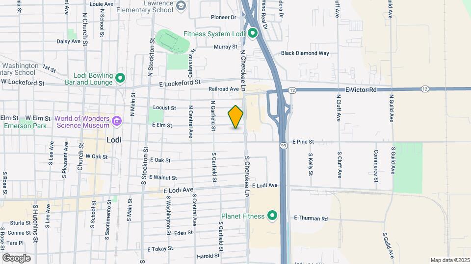 534 E Elm St Map and Location Details