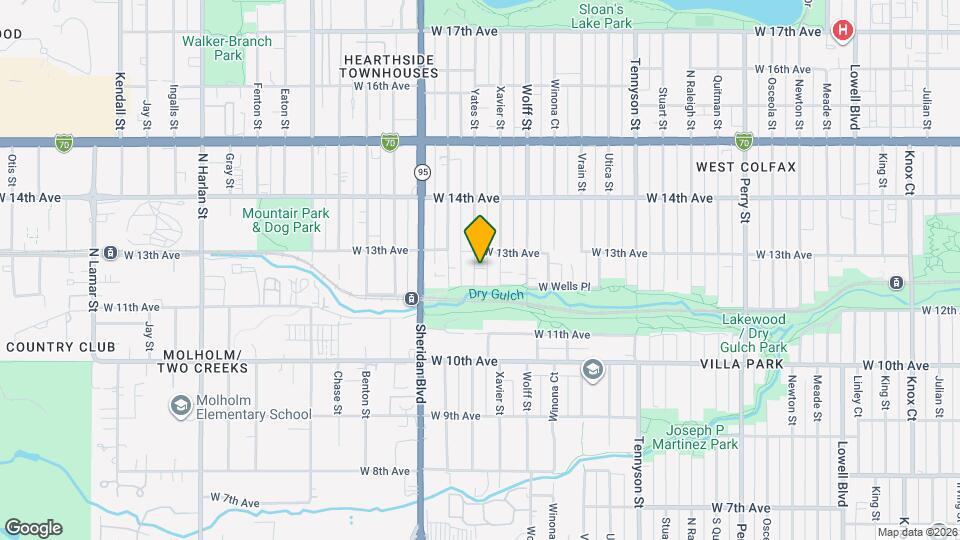 1262 Yates St Map and Location Details