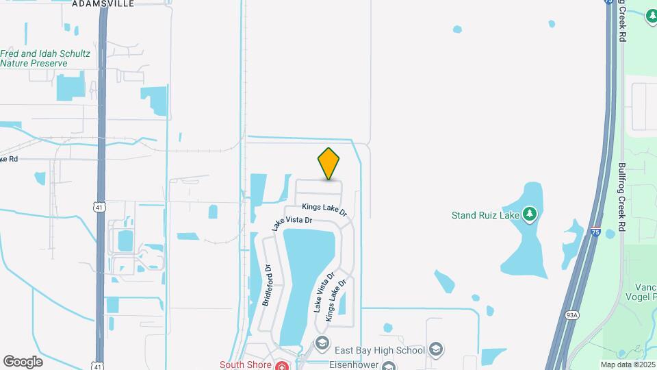 6939 Crown Lake Dr Mapa y Detalles de la Ubicación