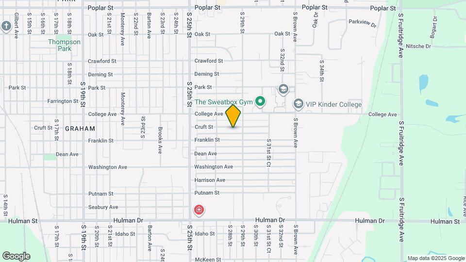 2727 Cruft St Map and Location Details