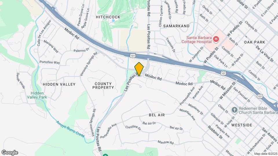 2628 Hacienda Way Map and Location Details