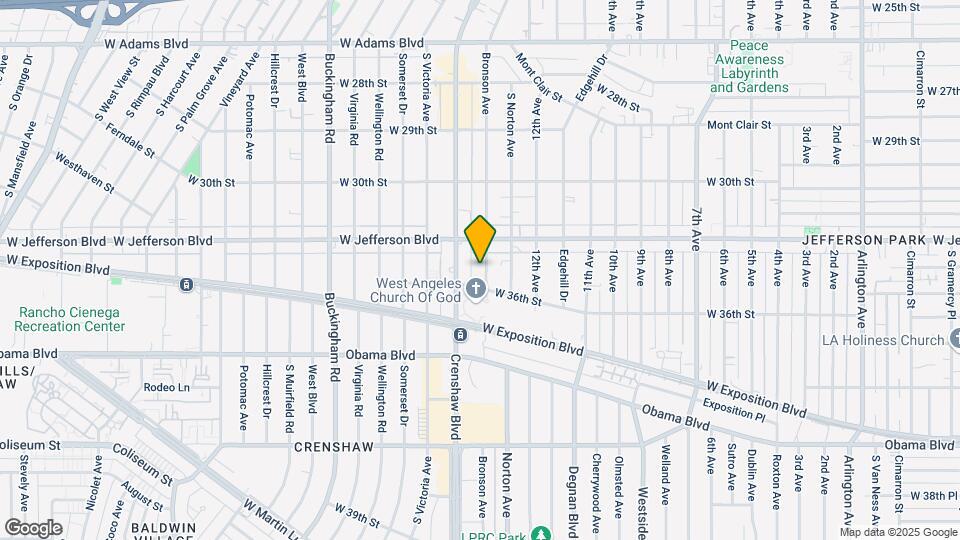 3503 S Bronson Ave, Unit 3435 Map and Location Details