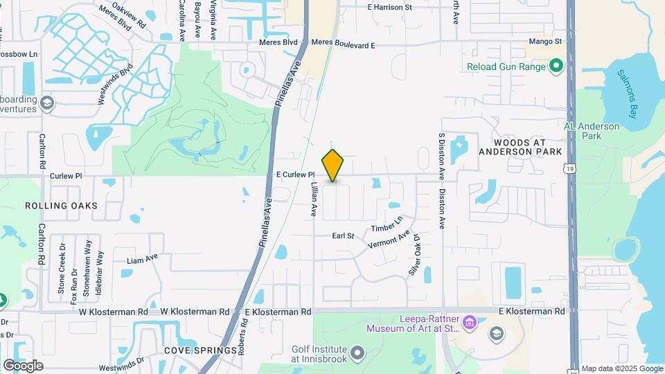 1648 Harbor Oaks Dr Map and Location Details