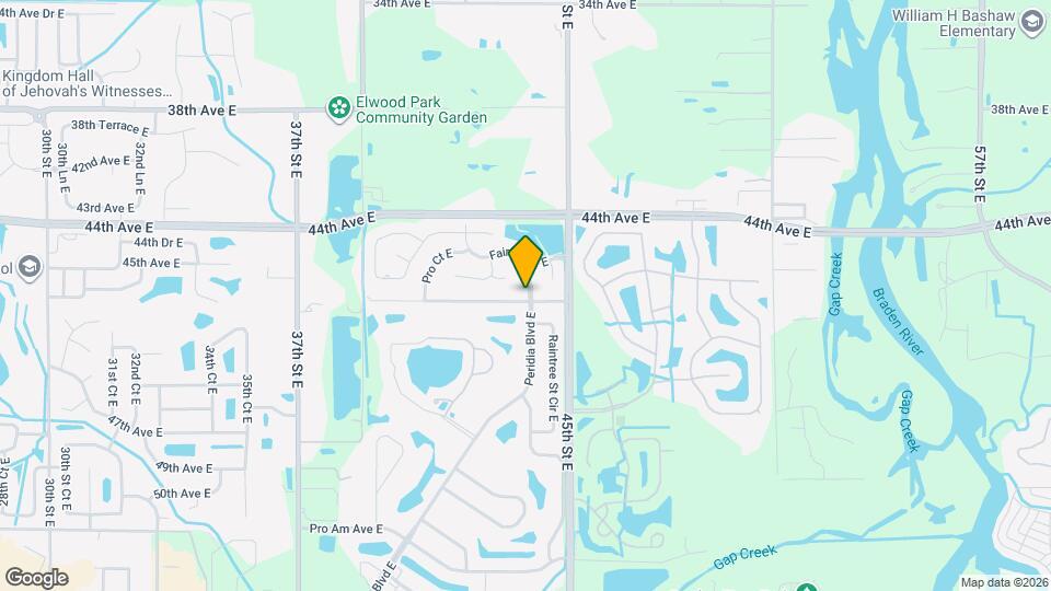 4327 Murfield Dr E Map and Location Details