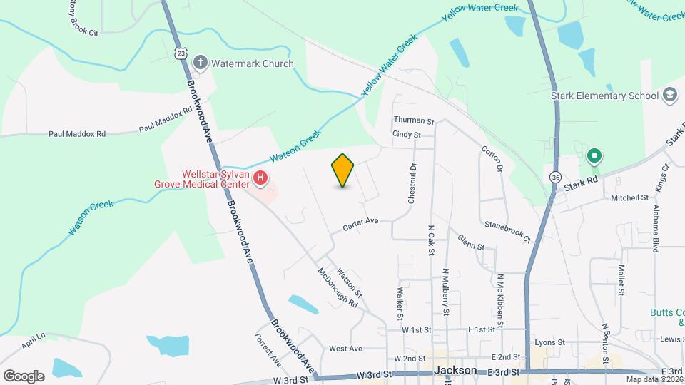 320 Bertha Honey Stewart Dr Mapa y Detalles de la Ubicación