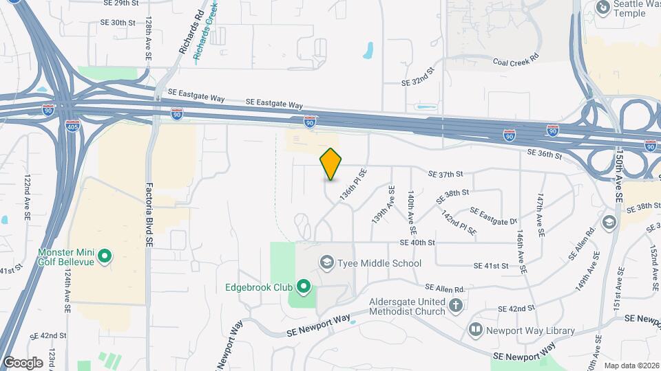 3726 136th Ave SE Map and Location Details