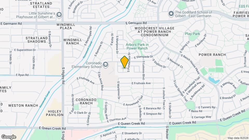 4369 S Hemet St Map and Location Details